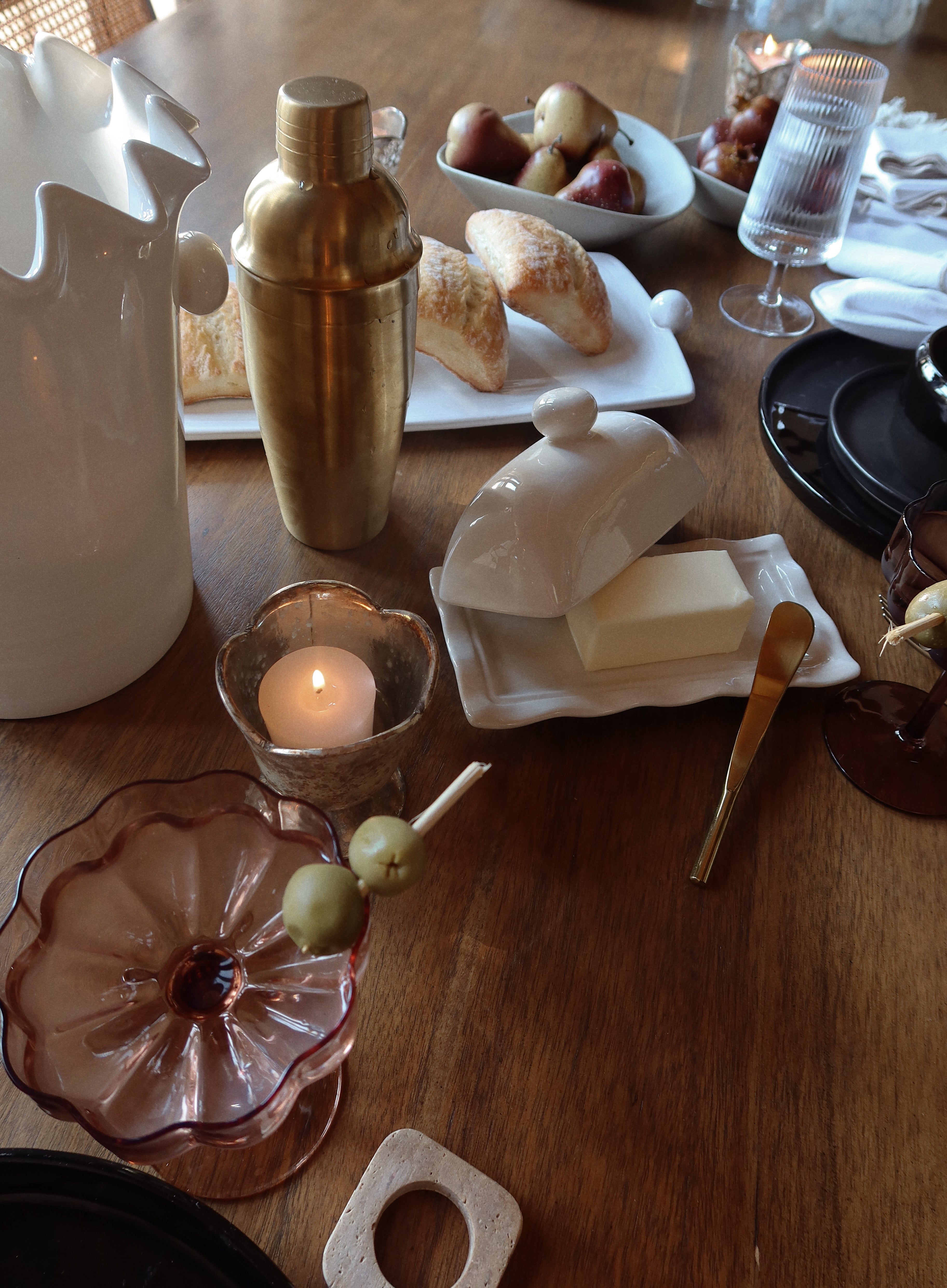 Russet Tulip Votive Holder