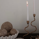 Haley Taper Holder - Gold - 2 Sizes