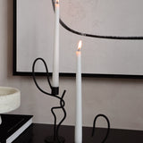 Tall Wavy Taper Holder