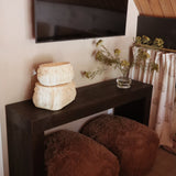 Britt Shearling Ottoman