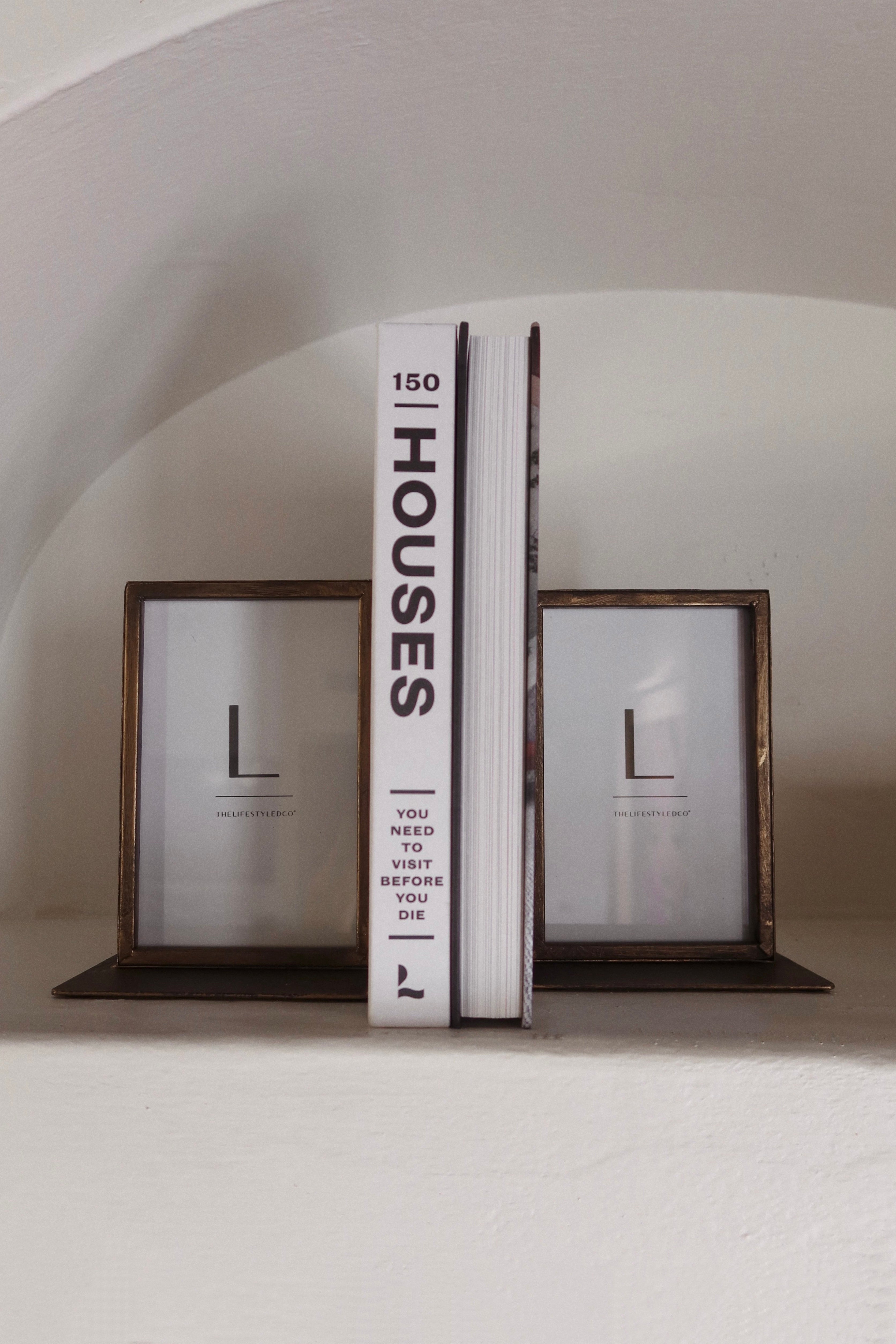 Remember Me Frame Bookends - Set of 2