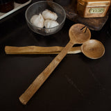 Mango Wood Salad Server Set