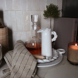 Kaylee Twisted Handle Mini Pitcher Vase