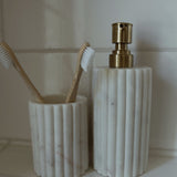 Blossom Scallop Pump - White