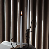 Tall Wavy Taper Holder