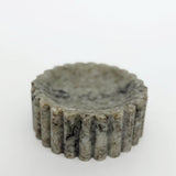 Fluted Marble Soap Dish