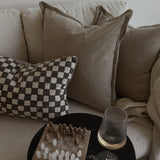 Orion Handmade Chess Set - Brown + White