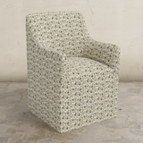 Priya Dining Armchair with Casters