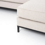 Grammercy 2-Piece Chaise Sectional - Moon