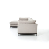 Grammercy 2-Piece Chaise Sectional - Moon