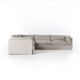 Habitat Slipcover 3-Piece Sectional - Moon - 2 Sizes