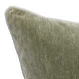Heirloom Velvet Pillow - Olive - 22"x22" - Set of 2