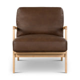 Carmelo Genuine Leather Accent Chair