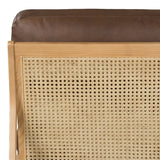 Carmelo Genuine Leather Accent Chair