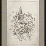 Hillside Sketch Wall Art