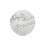 Evelyn Accent Table - Ashen Gray Matrix Marble