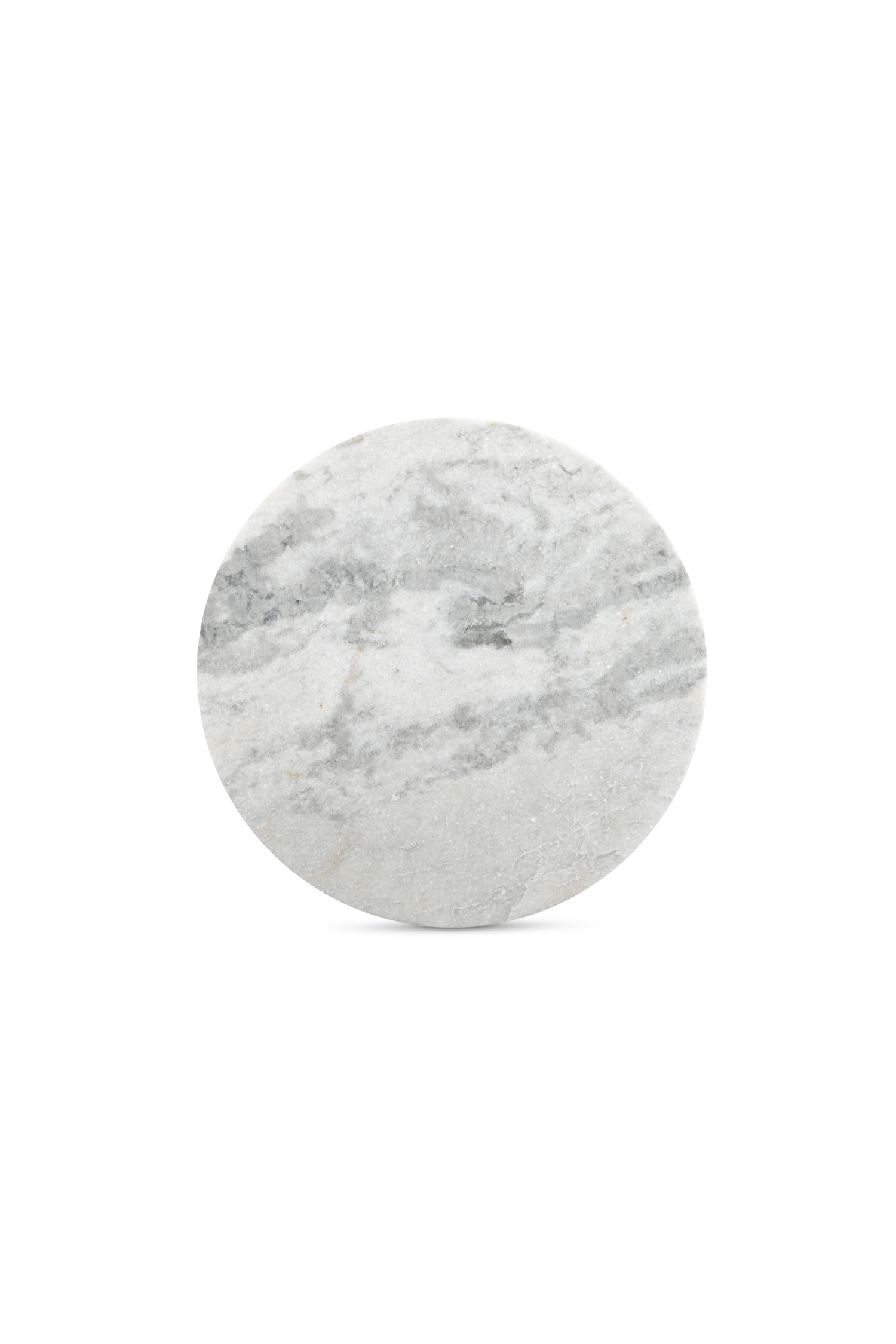 Republic End Table - White Marble