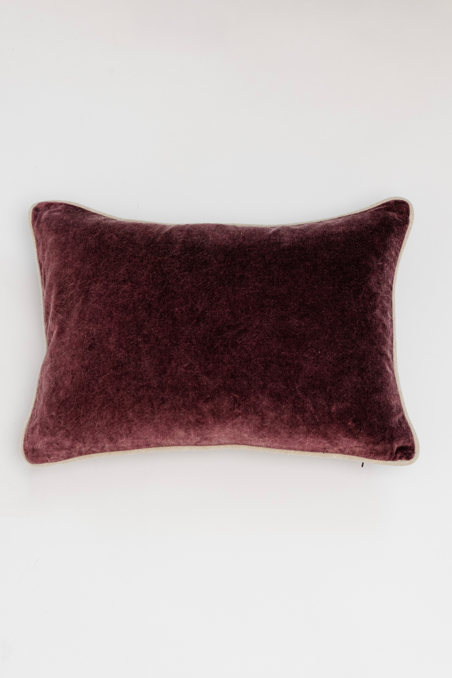 Vino Lumbar Pillow - Burgundy - Set of 2