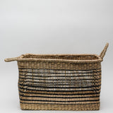 Robbie Light Brown Seagrass Basket With Handles - 2 Sizes