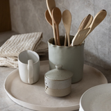 Stoneware Garlic Keeper