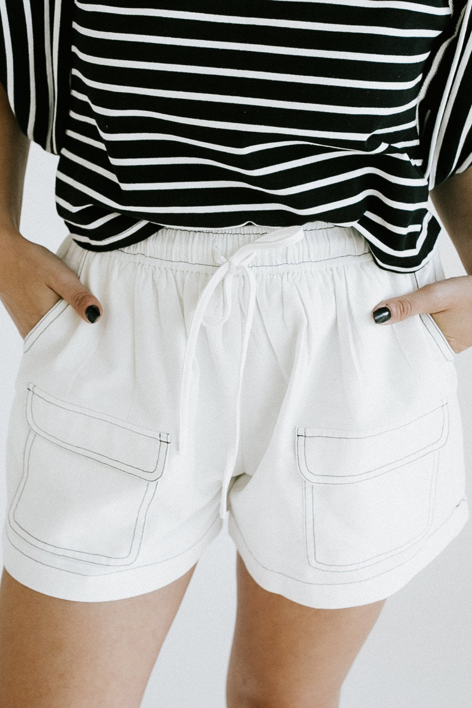 Out Of Town Shorts - White