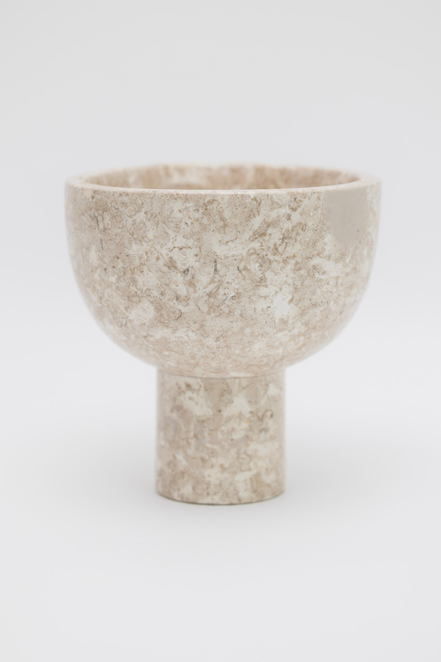 Marble Pedestal Bowl