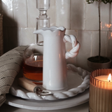 Kaylee Twisted Handle Mini Pitcher Vase