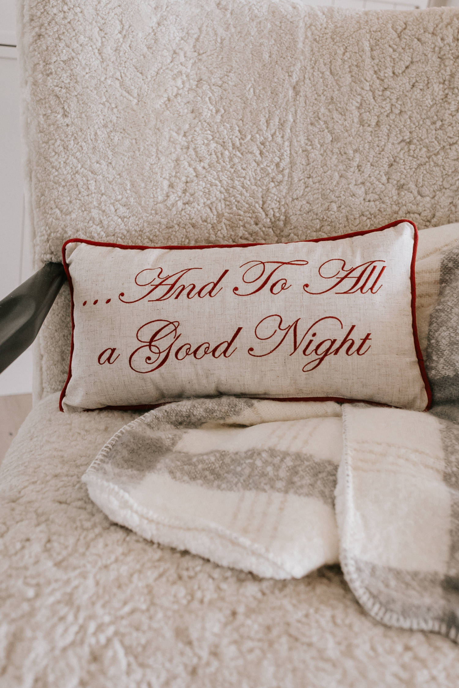 To All A Good Night Pillow