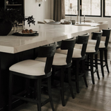Idris Counter Stool - Charcoal