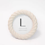 Twisted Edge Round Frame