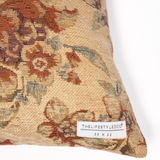Meyers Vintage-Inspired Floral Pillow - 22"x22"