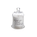 Maude Candle Jar with Glass Dome