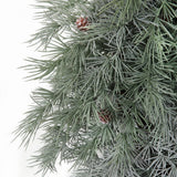 Birch Frosted Wreath - 33"