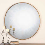 Junius Round Mirror - 2 Finishes