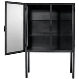 Chauncey Wide Curio Bar Cabinet