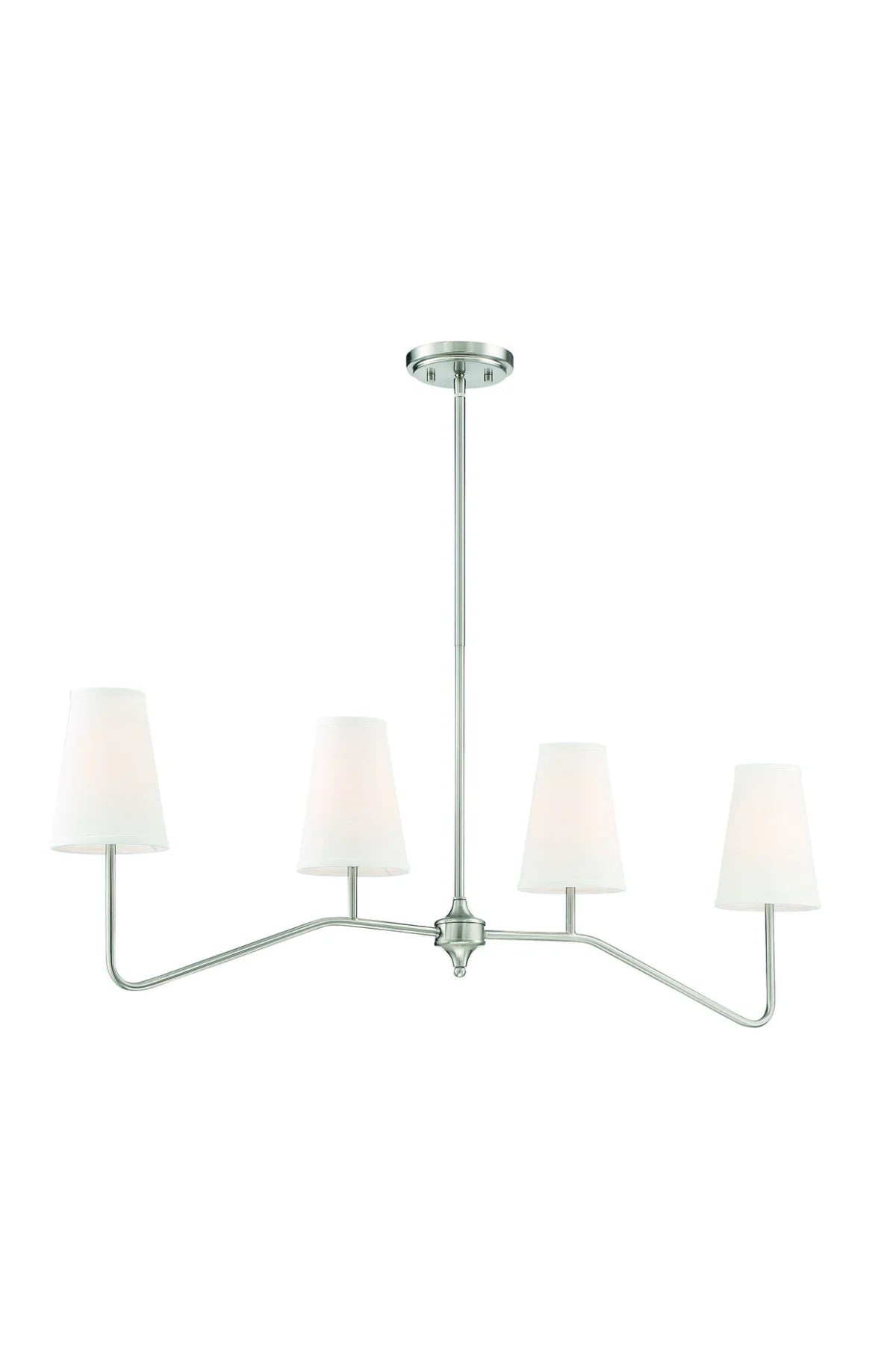 Olana Chandelier - Brushed Nickel