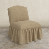 Ashburn Ruffle Slipper Chair