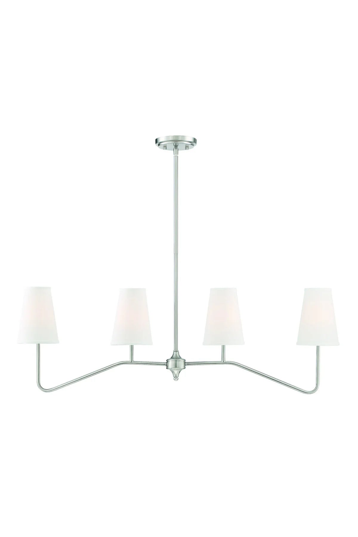 Olana Chandelier - Brushed Nickel