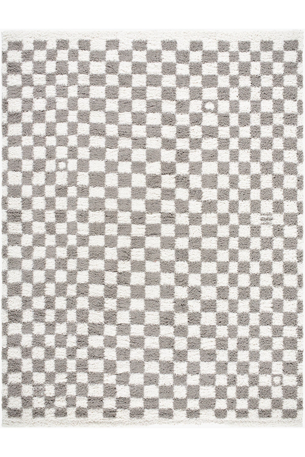 Checkmate Rug - Ivory + Gray