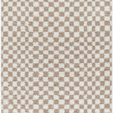 Birmingham Machine Woven Rug - Ivory + Tan