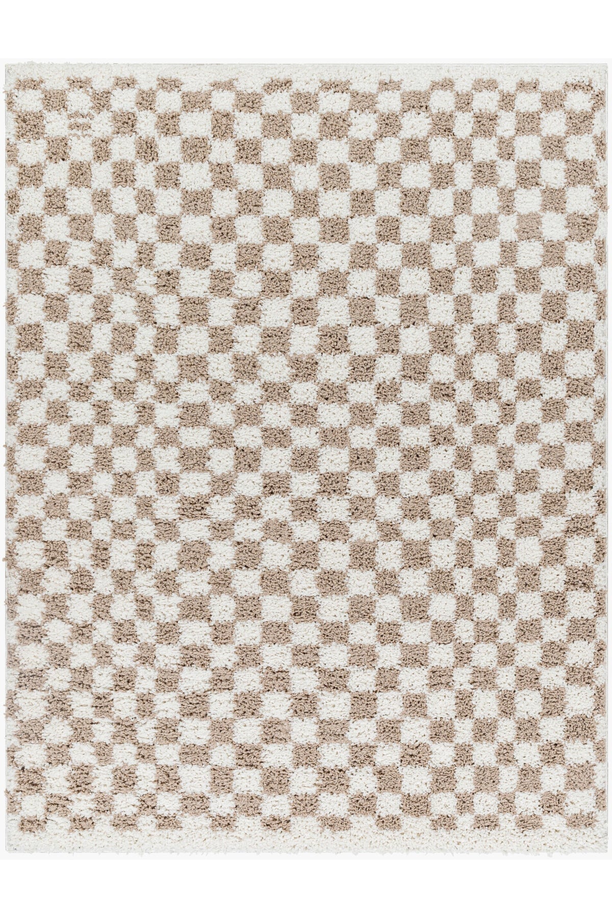 Checkmate Rug - Ivory + Tan