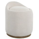 Swirl Swivel Ottoman