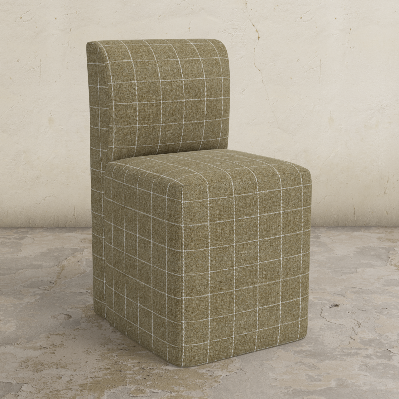 Cora Dining Chair with Casters