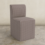 Cora Dining Chair with Casters