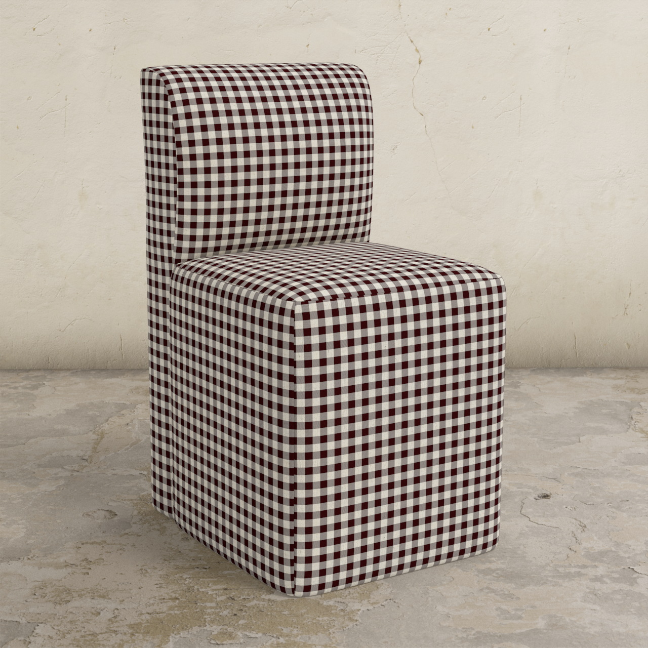 Cora Dining Chair with Casters