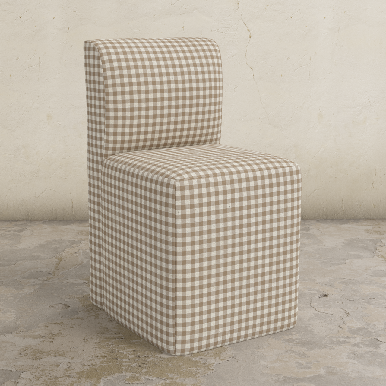 Cora Dining Chair with Casters