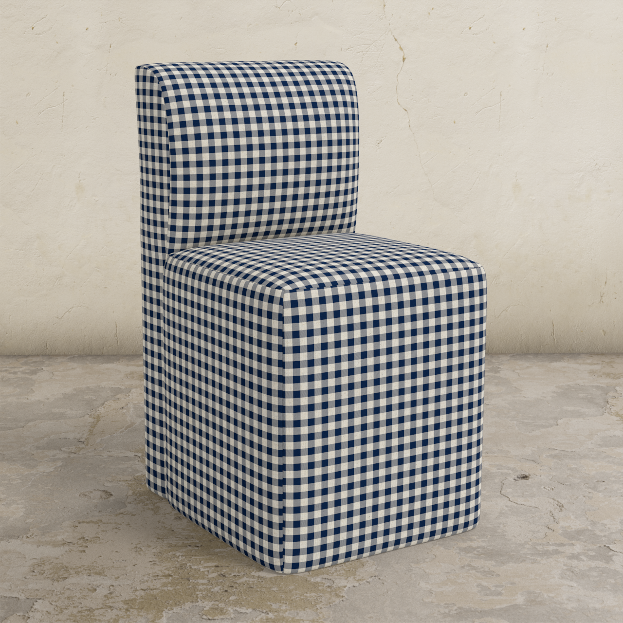 Cora Dining Chair with Casters