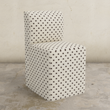 Cora Dining Chair with Casters