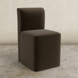 Cora Dining Chair with Casters