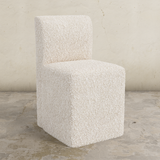 Cora Dining Chair with Casters